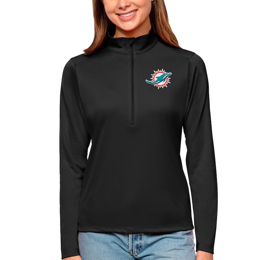 

Толстовка Antigua Miami Dolphins, черный