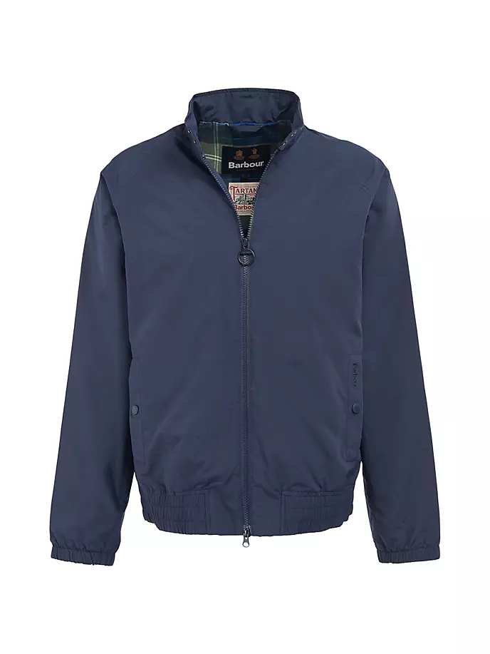 

Повседневная куртка Royston на подкладке в клетку тартан Barbour, темно-синий