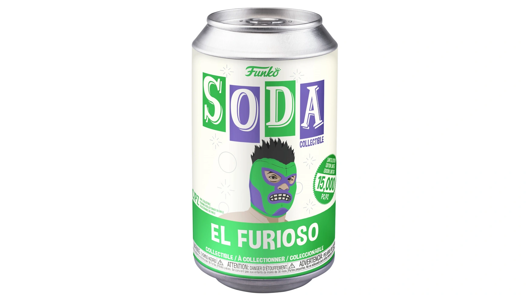 Funko - Pop! Marvel Lucha Libre El Furioso (с вариантом) Vinyl Soda набор фигурок marvel lucha libre дэдпул веном