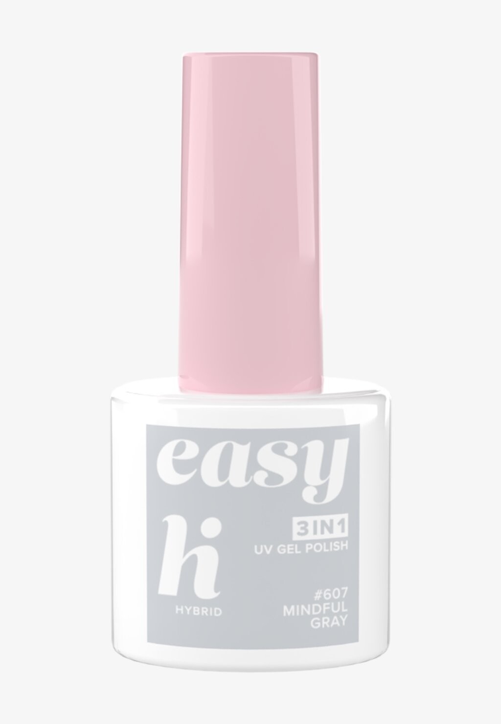 

Лак для ногтей Hi Hybrid Easy 3In1 Hi Hybrid, цвет mindful gray