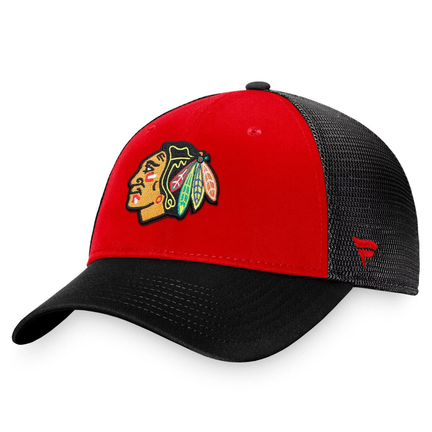 

Мужская регулируемая кепка Fanatics красного цвета Chicago Blackhawks Special Edition 2.0 Trucker