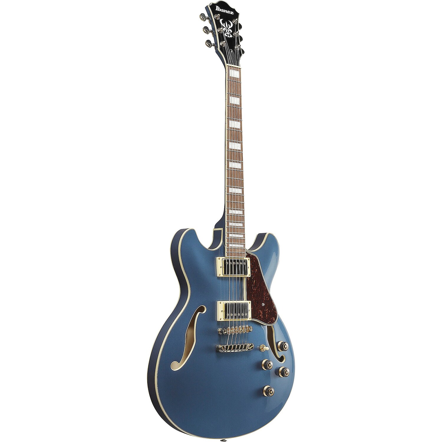 

Ibanez Artcore AS73G Полуполая электрогитара Прусский синий металлик