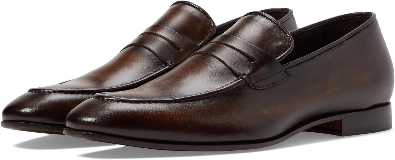 Лоферы Ponte Vecchio Penny Loafer Massimo Matteo, цвет Nutella