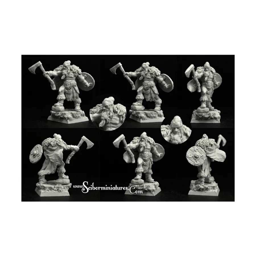 

Викинг №3, Historical Miniatures - Vikings (28mm) (Scibor Monstrous Miniatures)