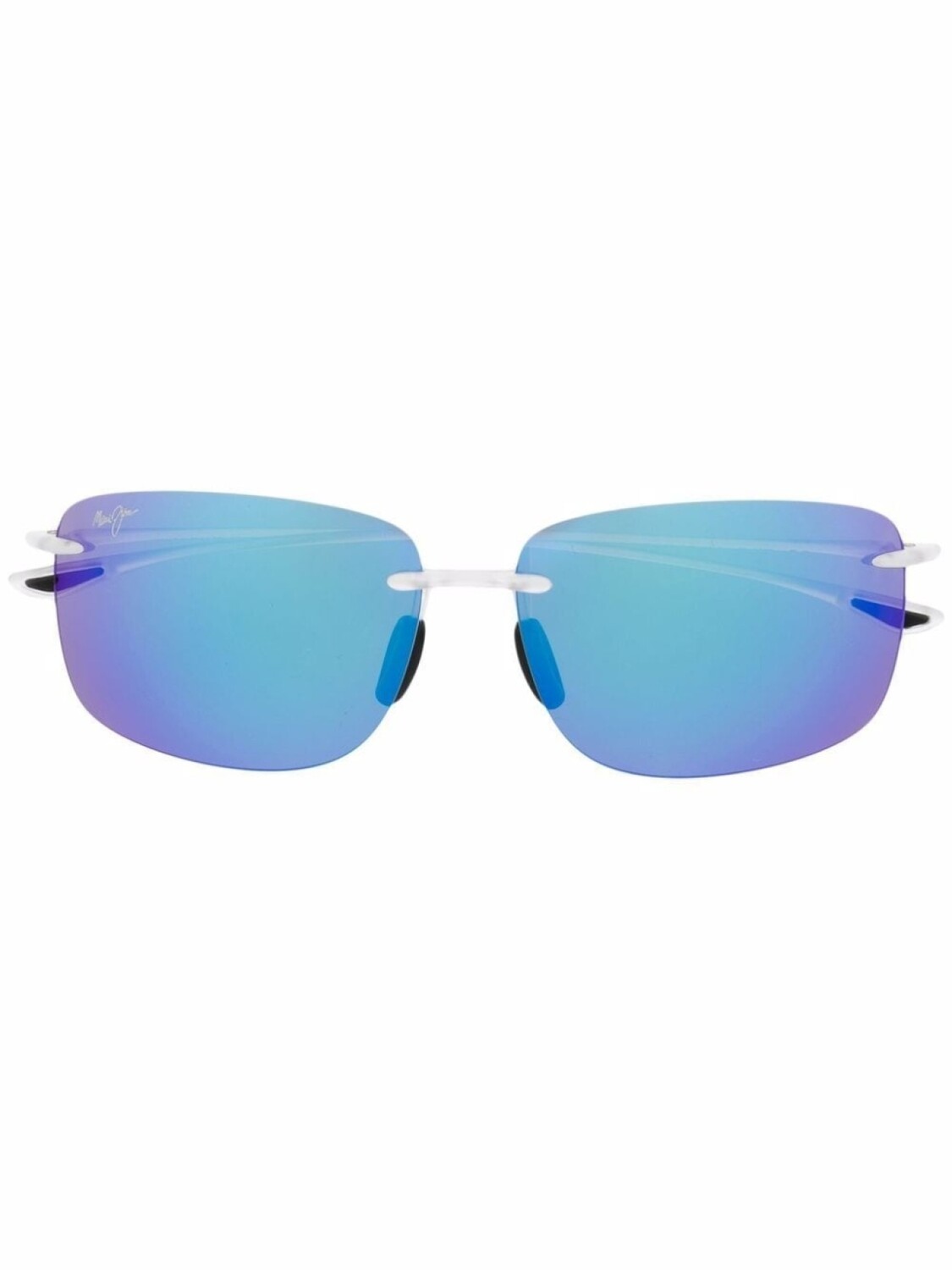 

Maui Jim солнцезащитные очки в квадратной оправе, синий