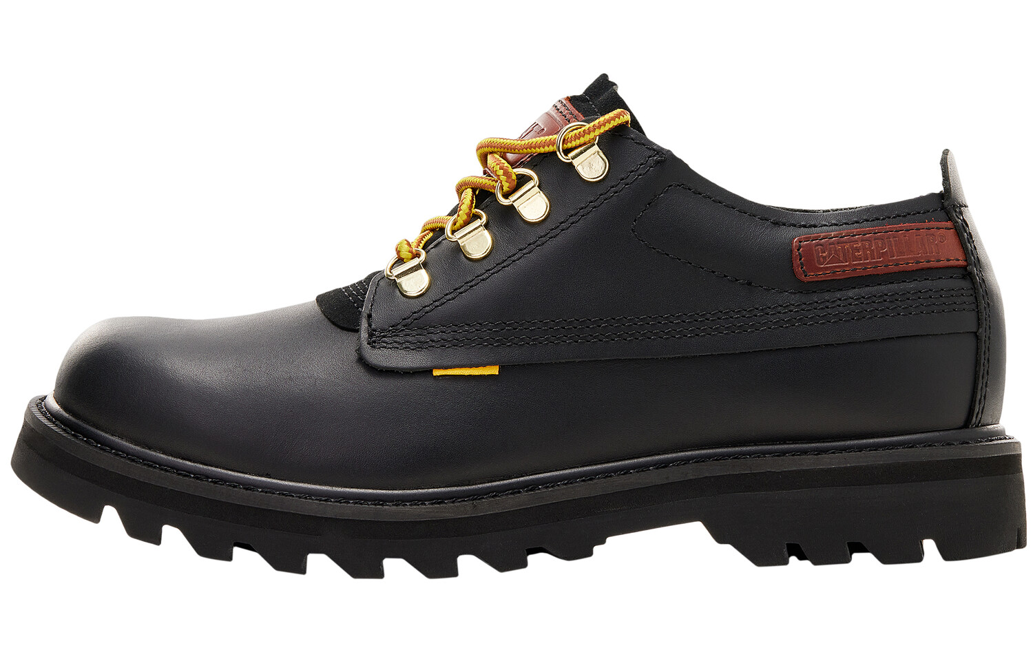 

Кожаные туфли унисекс с низким берцем Caterpillar, черные