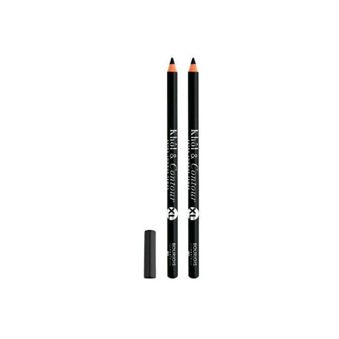 

Карандаш для глаз Lápiz de Ojos Khol & Contour XL Color Negro Bourjois, 2 uds.