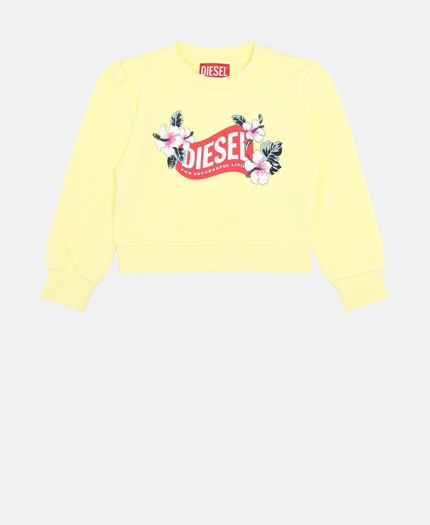 

Толстовка Diesel, светло-желтого