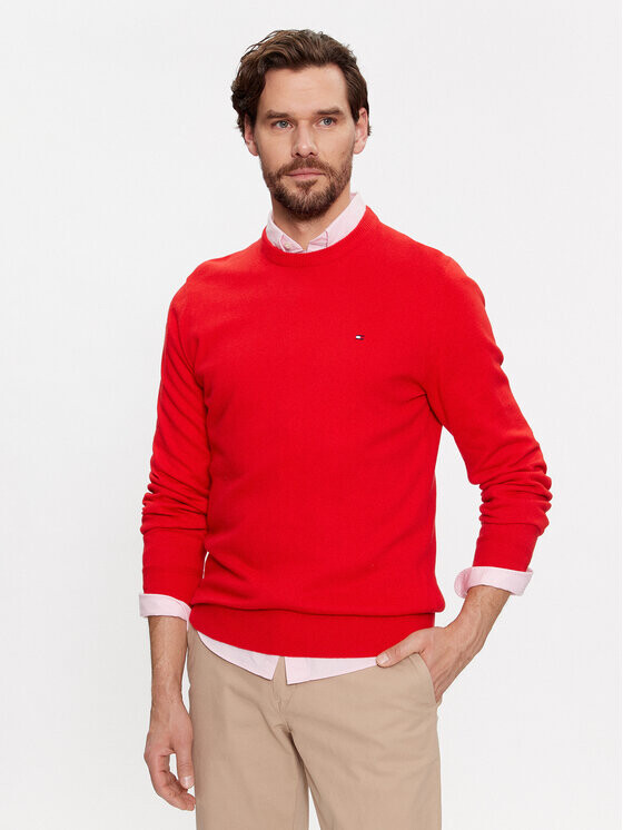 

Свитер обычного кроя Tommy Hilfiger, красный