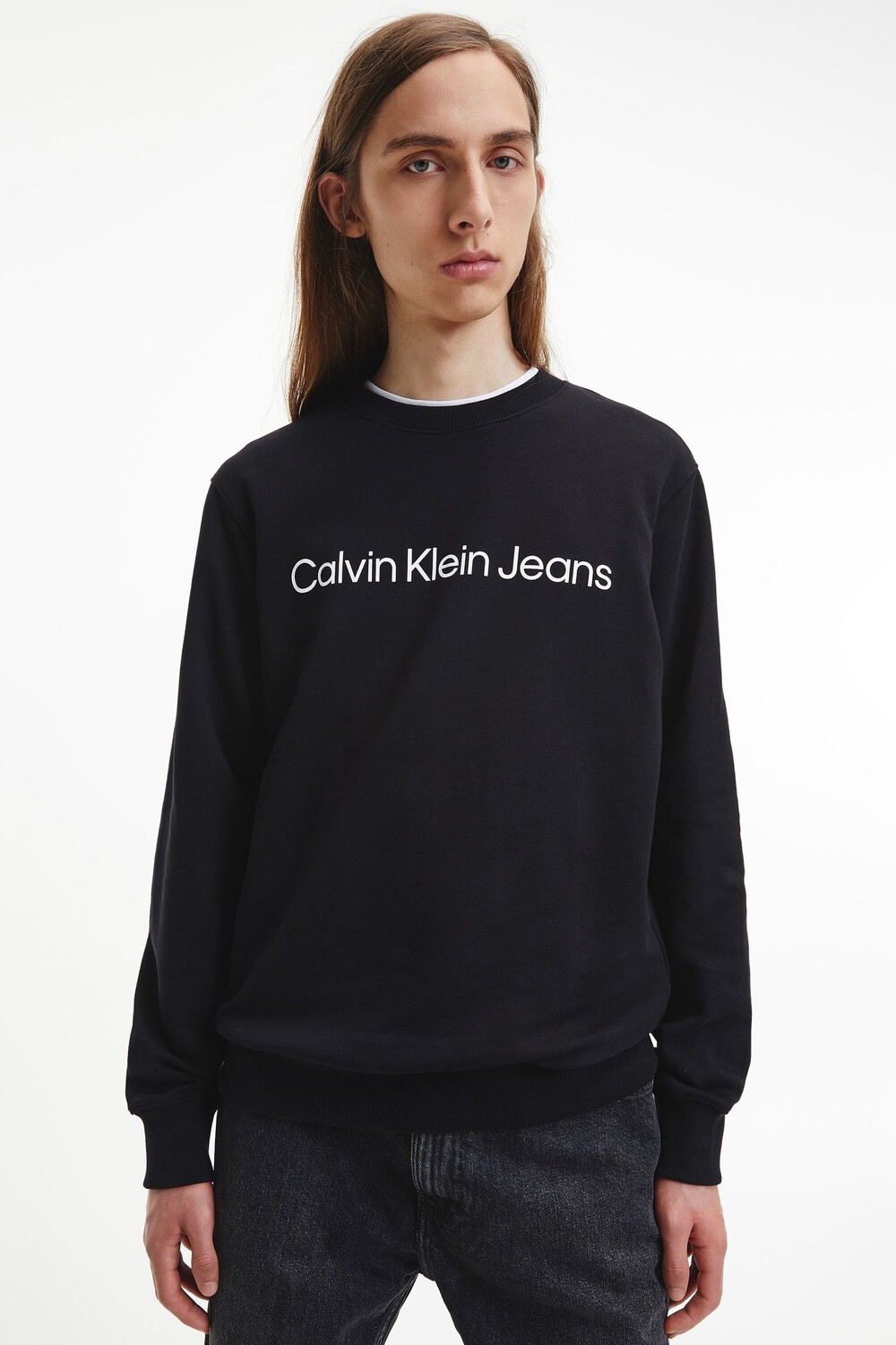 

Толстовка Black Core с логотипом Calvin Klein, черный