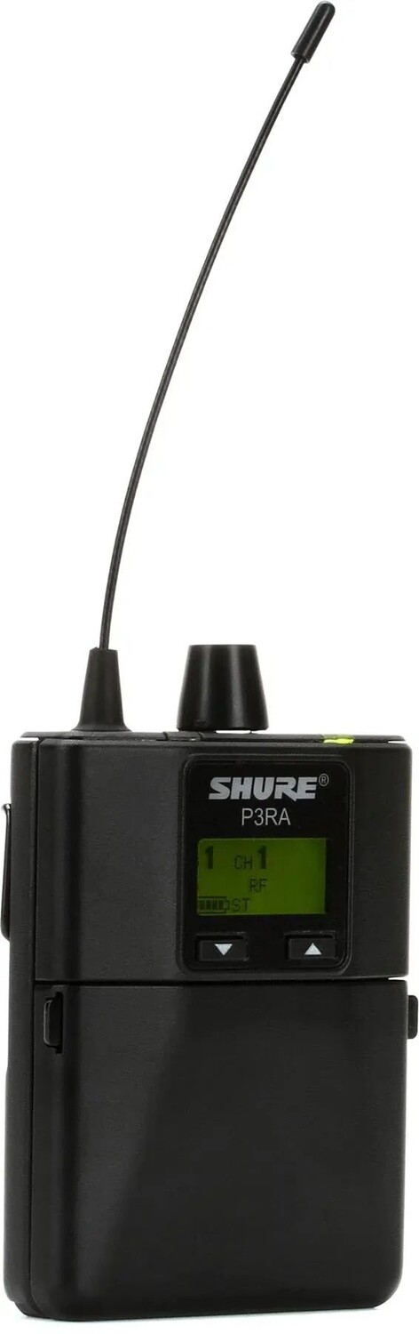 

Беспроводной поясной приемник Shure P3RA — браслет J13