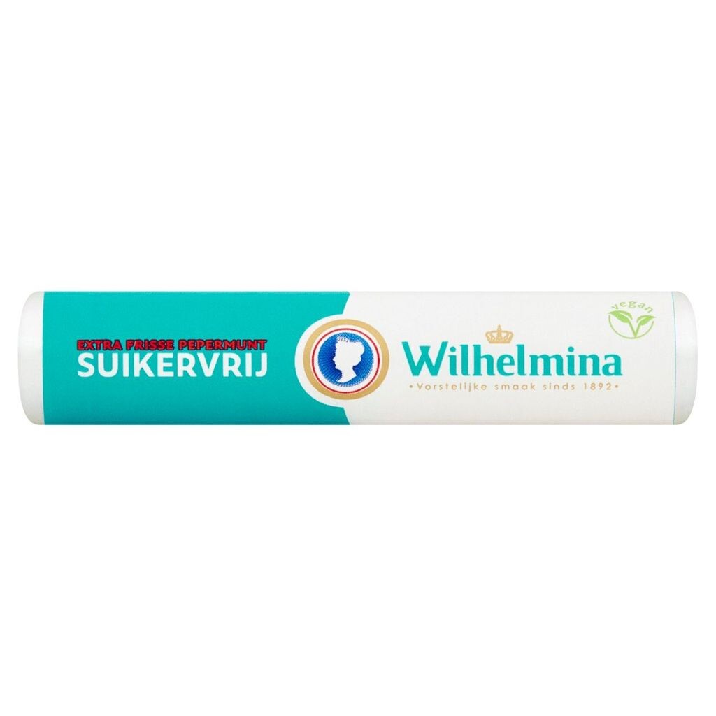

Wilhelmina перечная мята веганская без сахара 24 х 37 грамм Holland