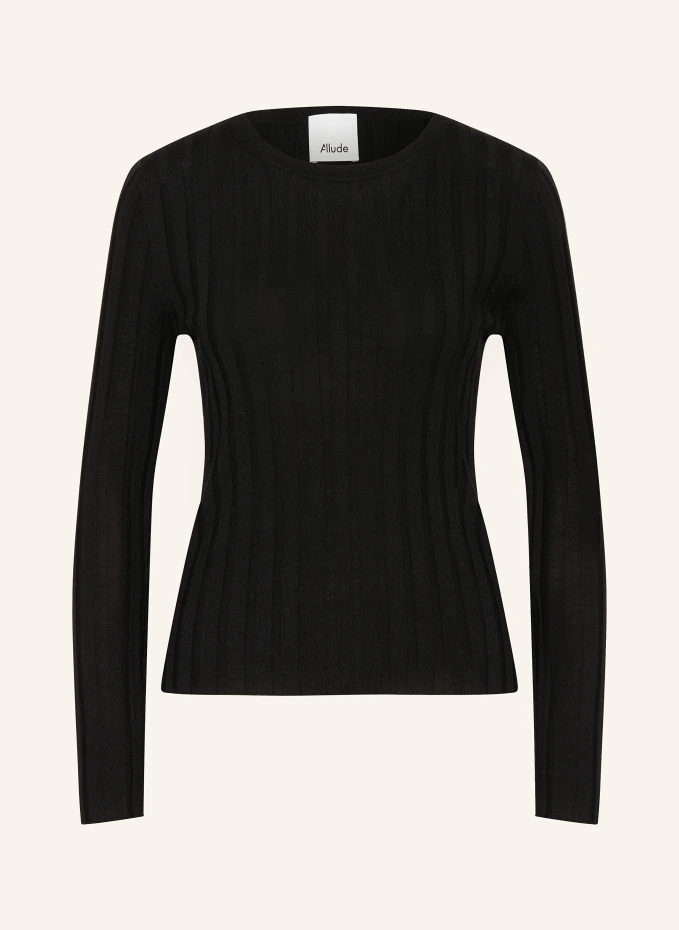 

Свитер из мериносовой шерсти Allude, черный