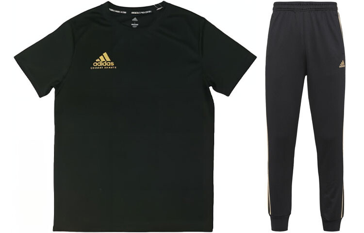 

Adidas Мужская повседневная спортивная одежда, Черное золото