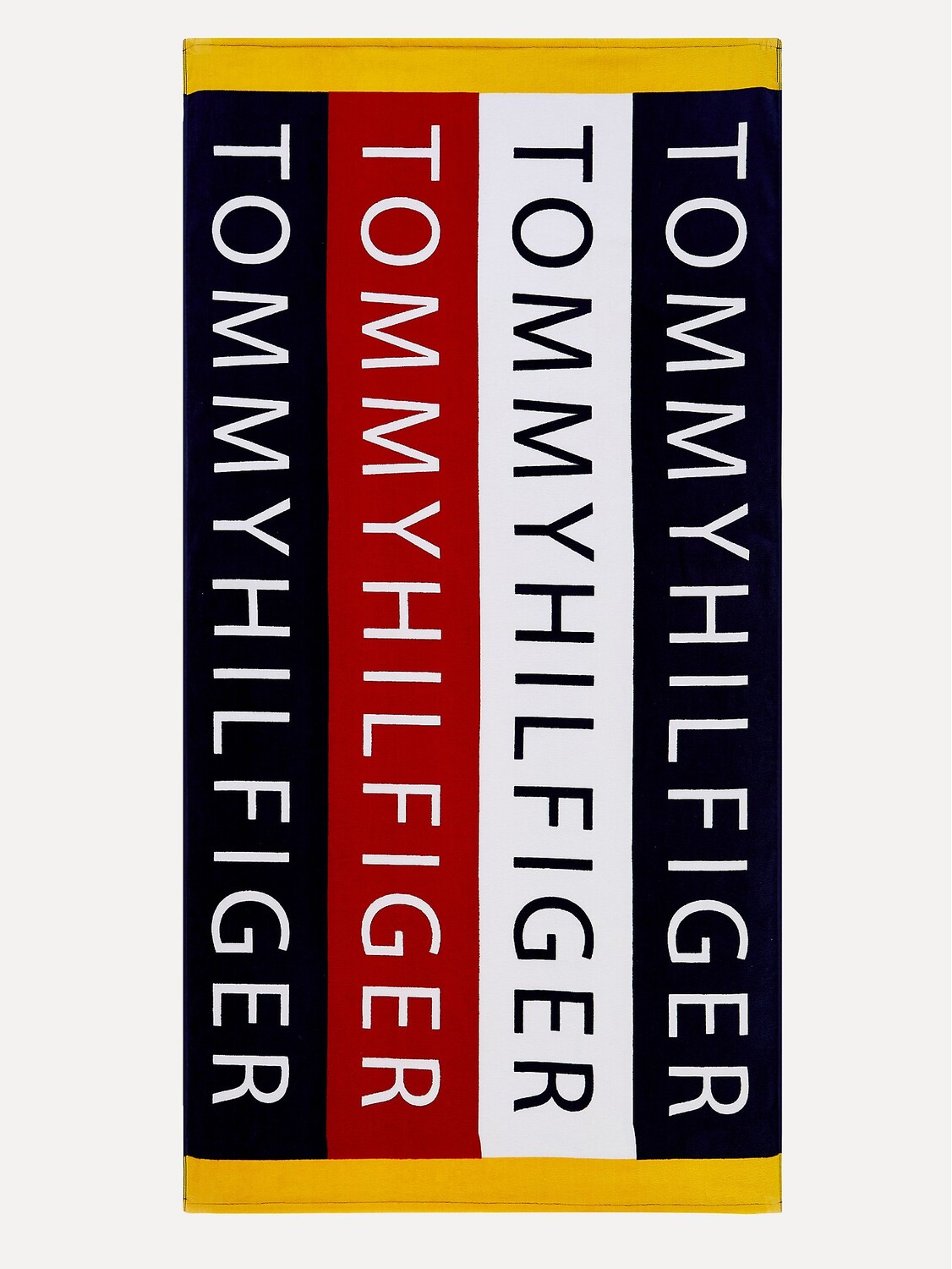 

Пляжное полотенце Line с логотипом Tommy Hilfiger