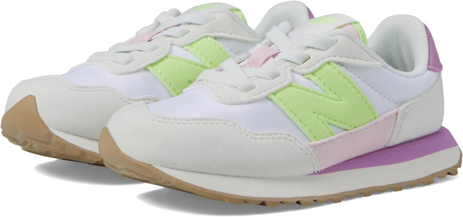 

Кроссовки 237 Bungee Lace New Balance, цвет Reflection/Capricorn