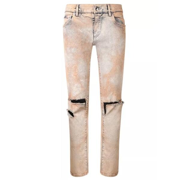 

Джинсы loose-stretch jeans Dolce&Gabbana, коричневый
