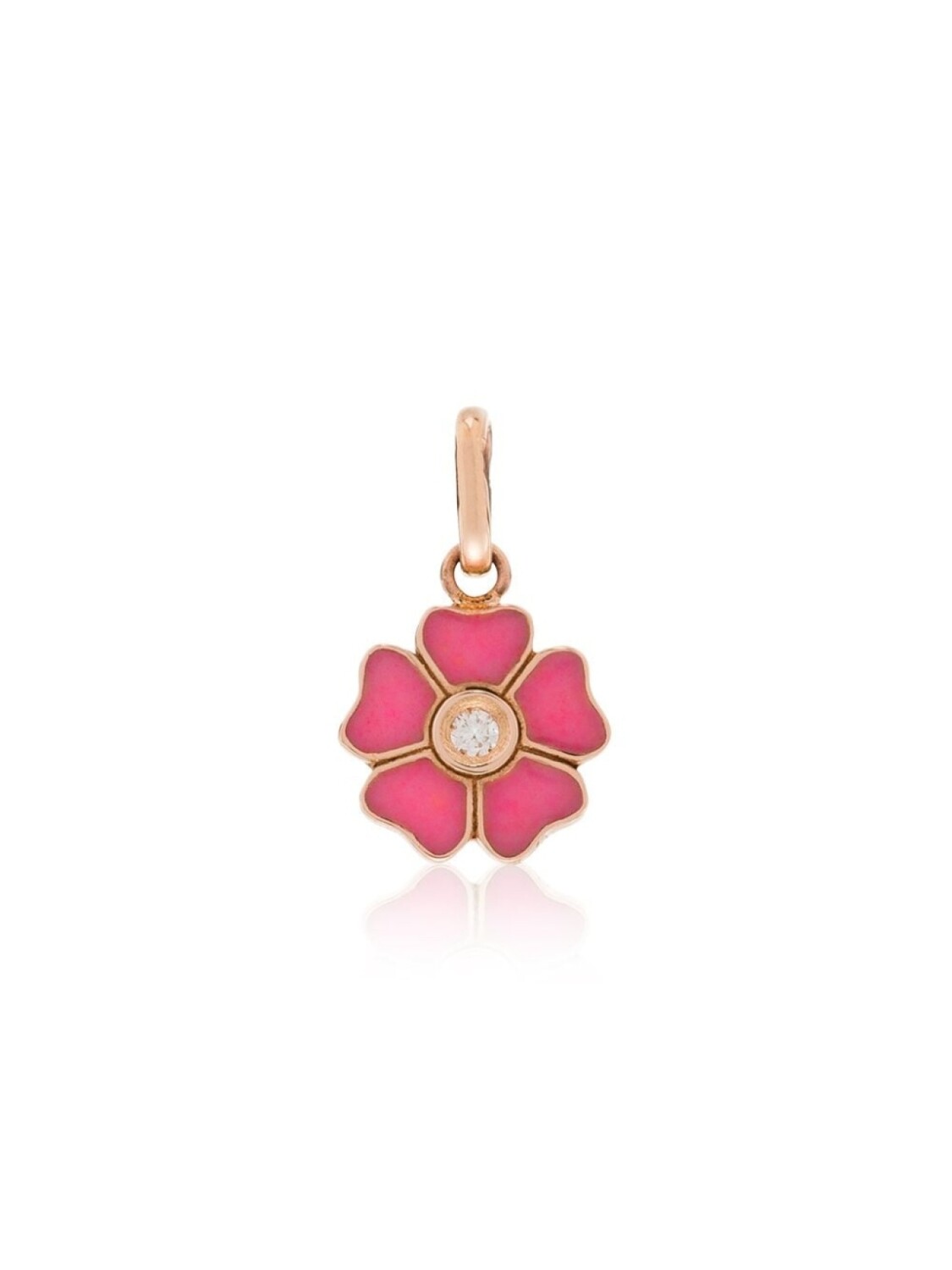 

Золотая подвеска с бриллиантами Gigi Clozeau, розовый