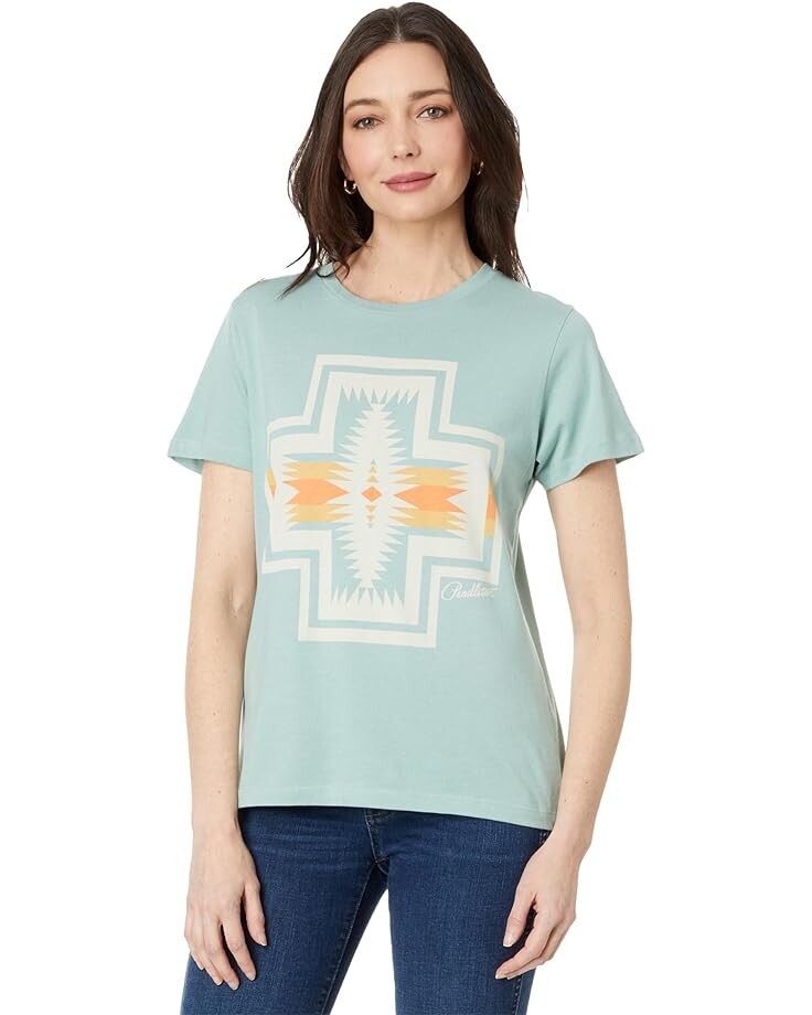 

Футболка Pendleton Harding Graphic, цвет Seafoam