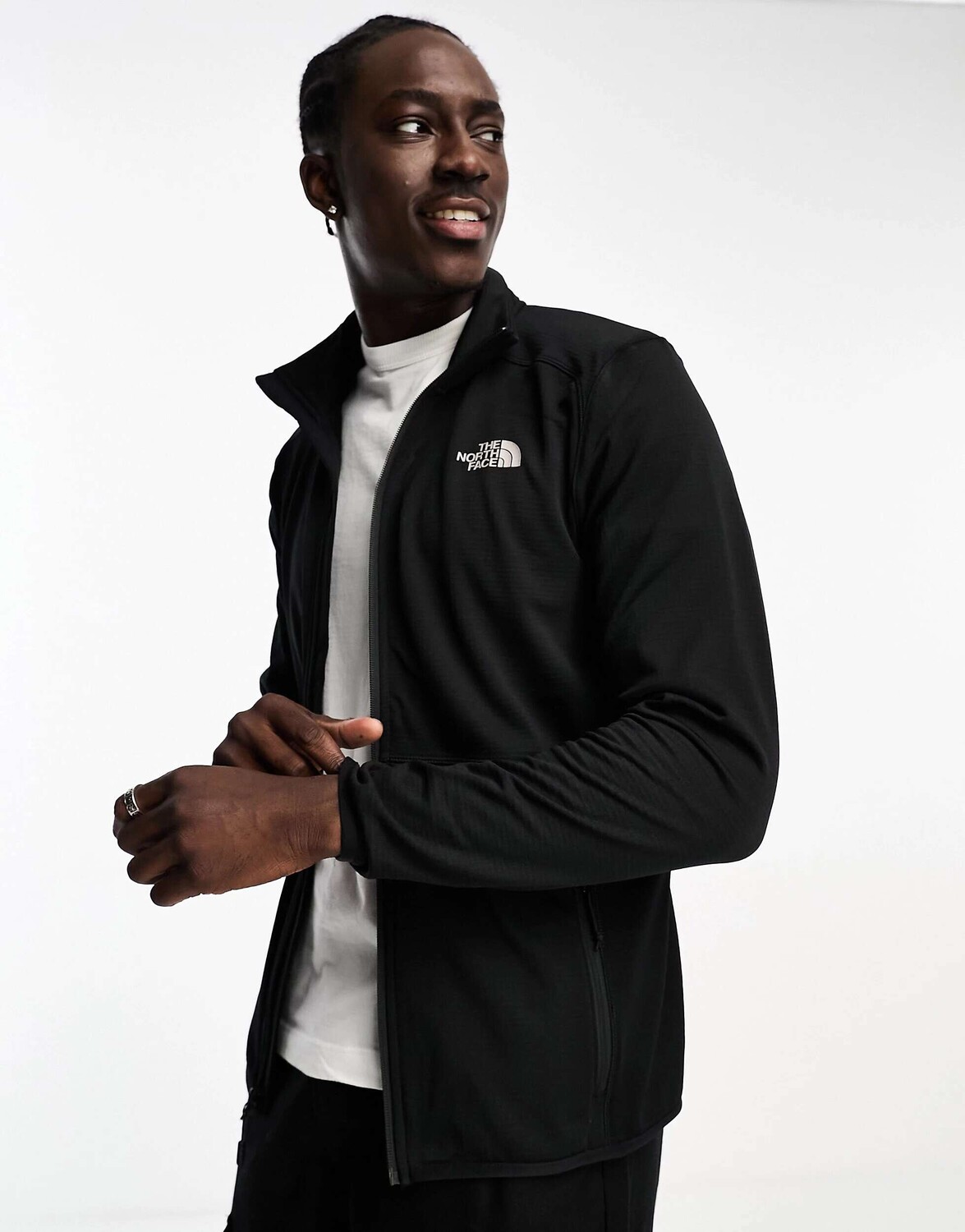 

Черная водонепроницаемая куртка на молнии The North Face Quest DryVent, Черный