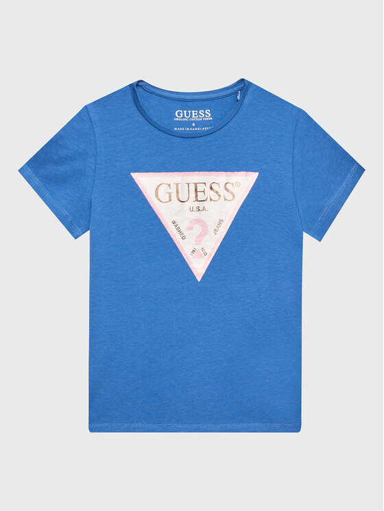 

Футболка стандартного кроя Guess, синий