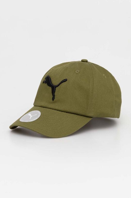 

Хлопковая бейсболка Puma, зеленый