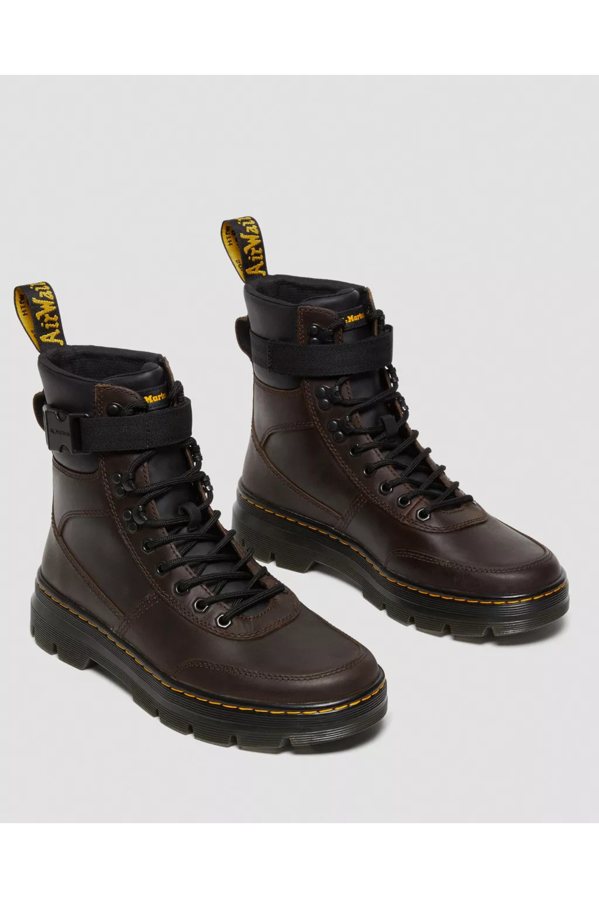 

Ботильоны - Коричневый - Блок Dr. Martens, коричневый