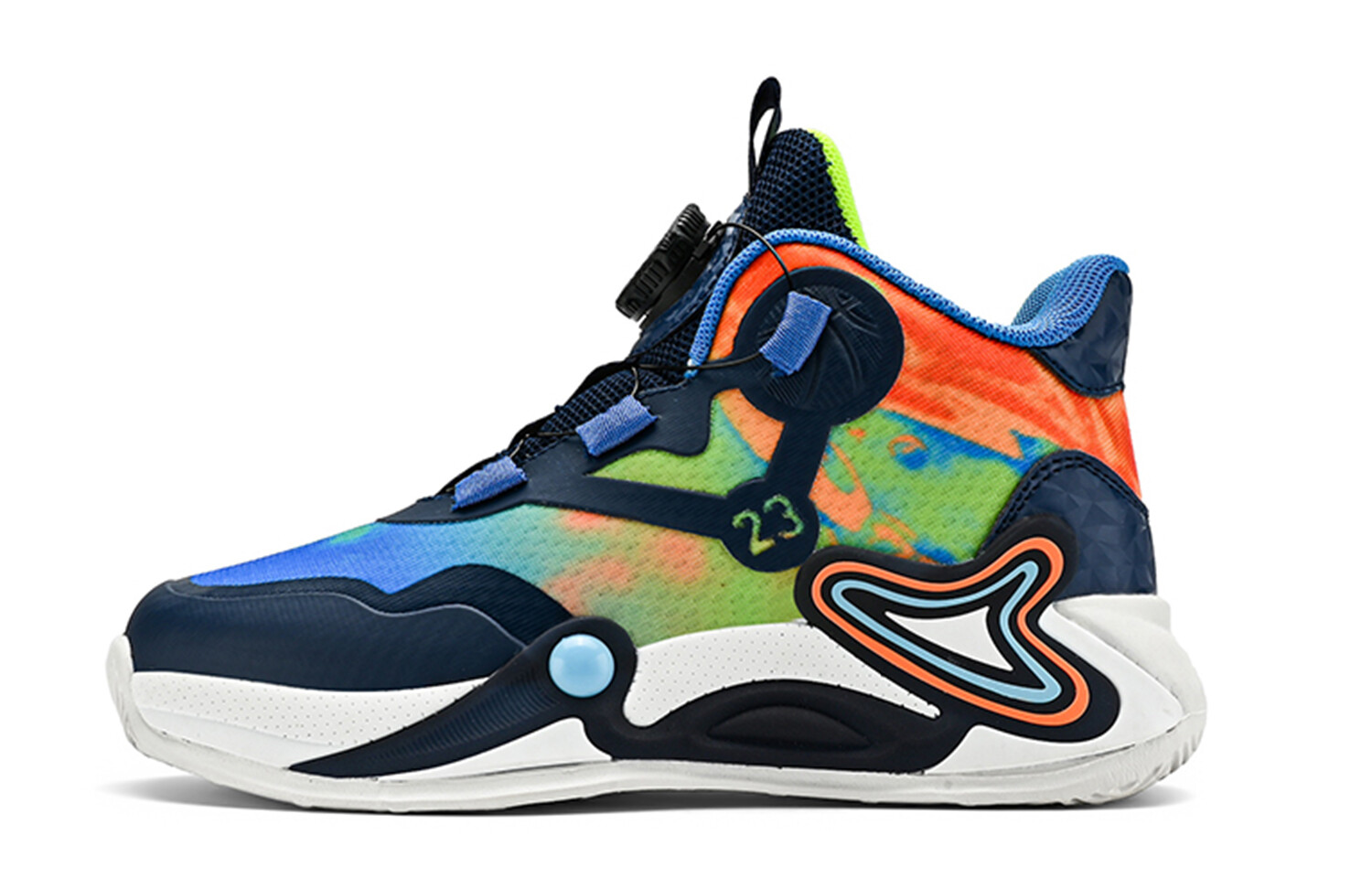

Кроссовки IMAU Kids Basketball Shoes Kids Mid-top, цвет Mei Hong