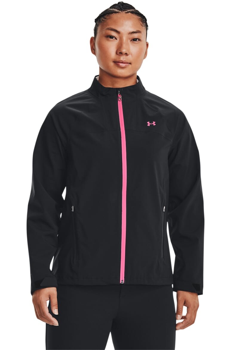

Водонепроницаемая куртка для гольфа с контрастами Under Armour, черный