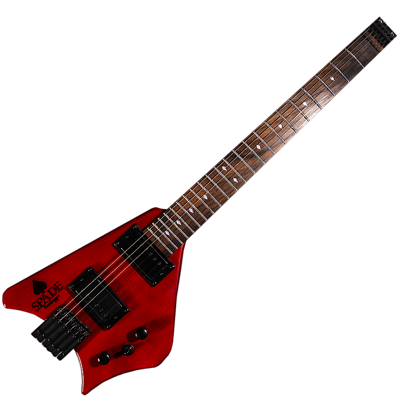 Электрогитара Bootlegger Guitar Spade Gibson Scale 24.75 Headless Guitar With Case 2022 цена и фото