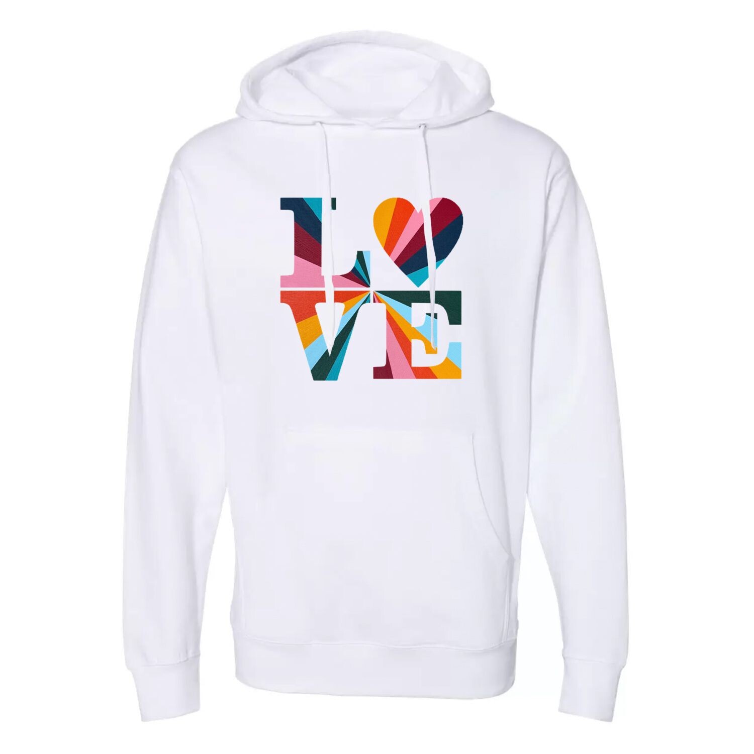 

Толстовка Kelly Styne Fall Spiral Love для взрослых Licensed Character, белый