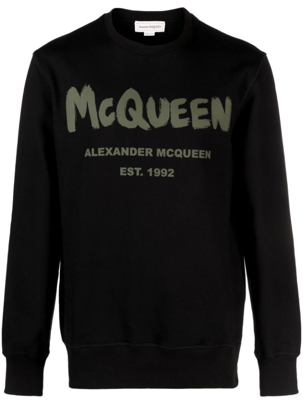 

Alexander McQueen толстовка с логотипом, черный