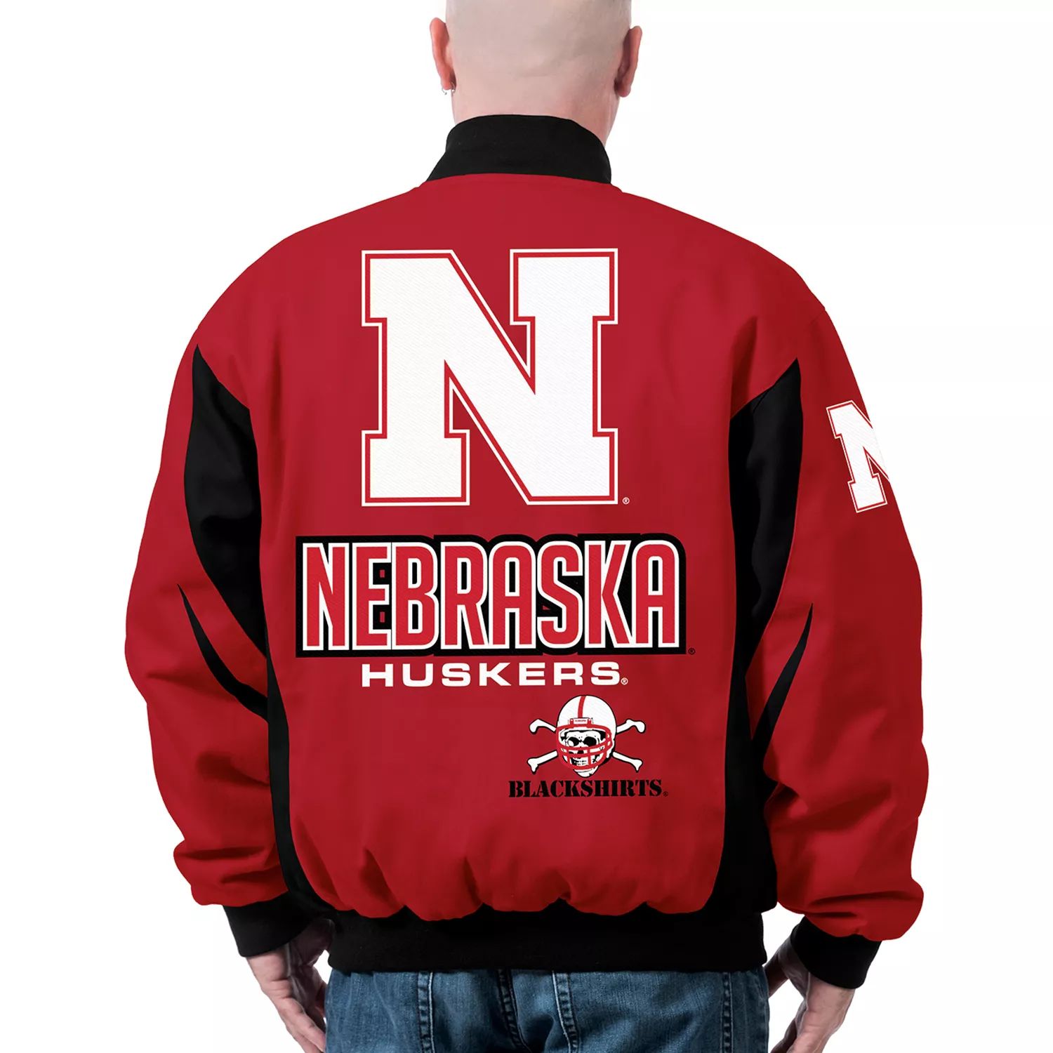 Мужская саржевая куртка Nebraska Cornhuskers Top Dog