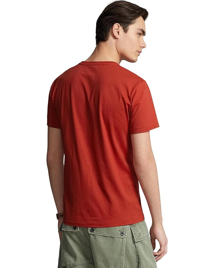 

Футболка Polo Ralph Lauren Classic Fit Crew Neck Tee, цвет Sportsman Orange