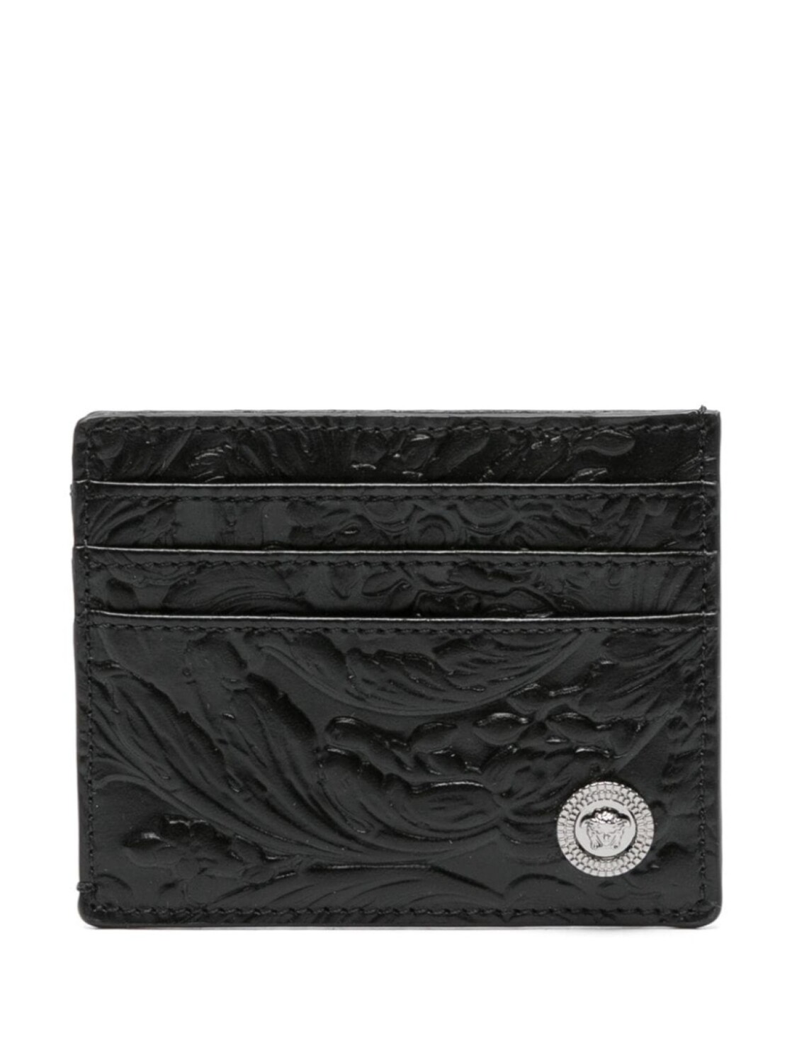 

Versace картхолдер с узором Barocco, черный