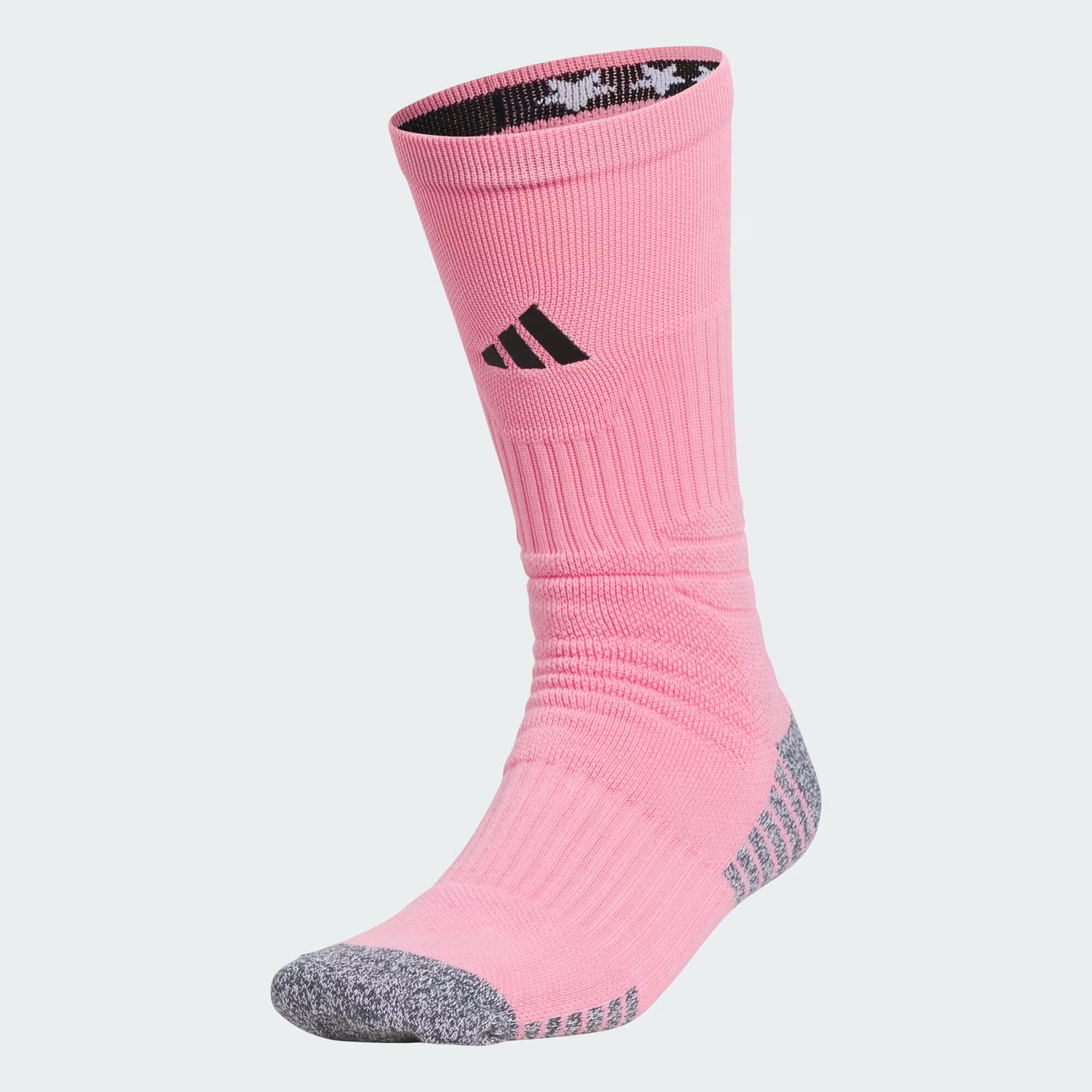 

Носки 5-Star Team 2.0 Soccer Crew Adidas, цвет Easy Pink/Black