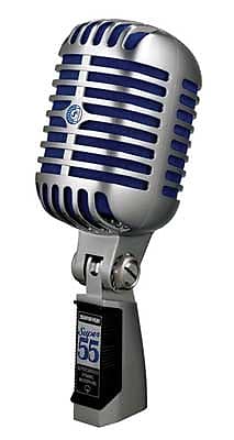 Динамический вокальный микрофон Shure Super 55 Deluxe Supercardioid Dynamic Microphone вокальный микрофон динамический shure super 55 deluxe
