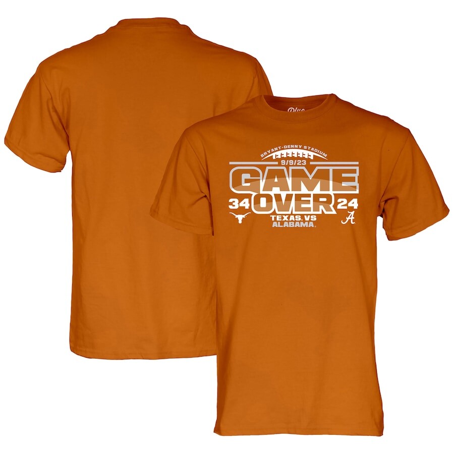 

Футболка с коротким рукавом Blue 84 Texas Longhorns, оранжевый