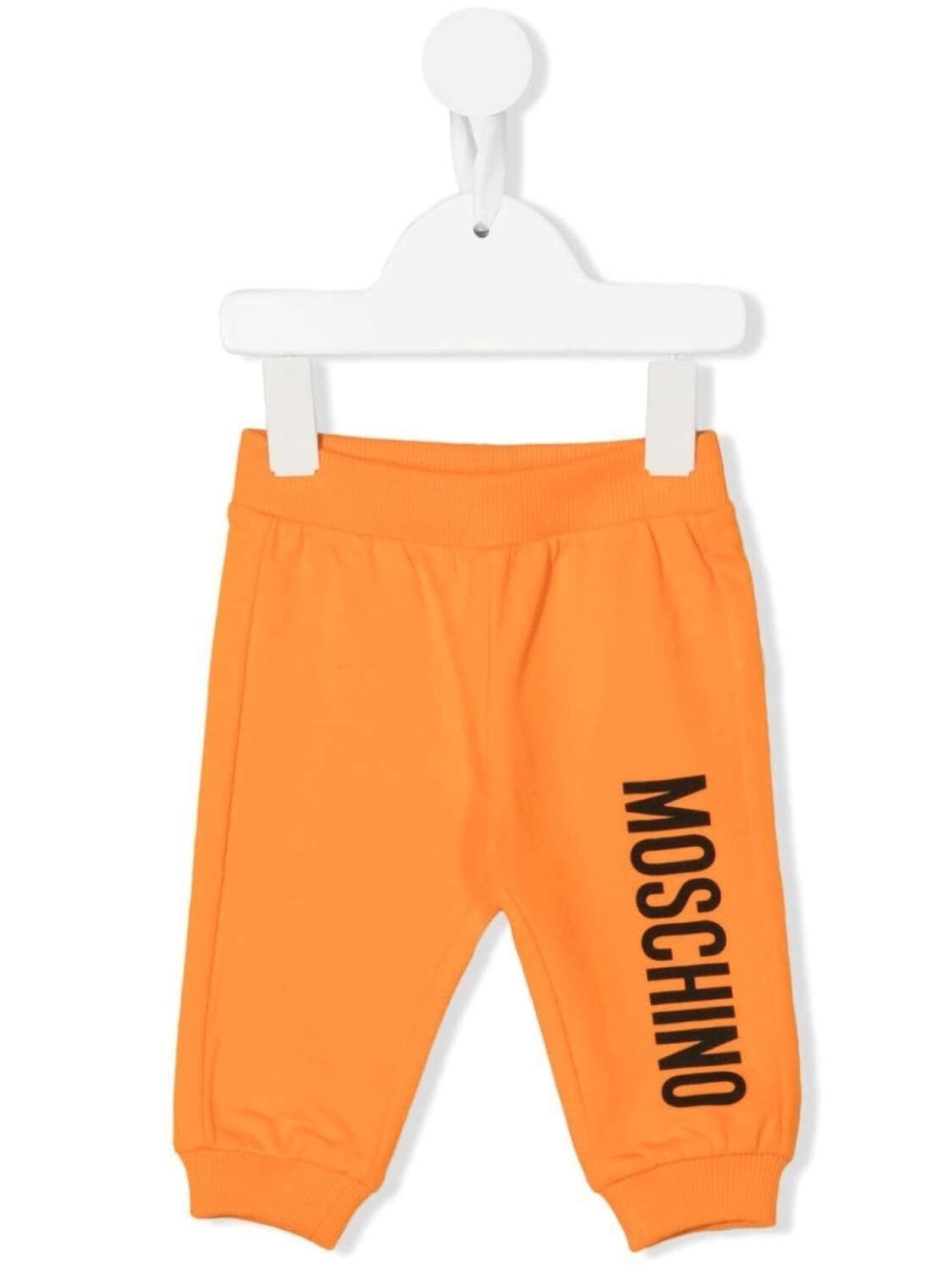 

Спортивные брюки с логотипом Moschino Kids, оранжевый