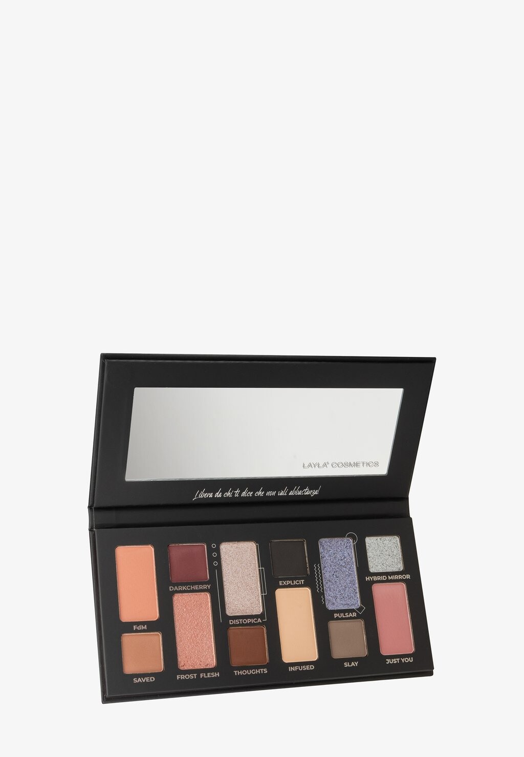 

Палитра теней для век PALETTE #FREEVOLA Layla Cosmetics, цвет cold