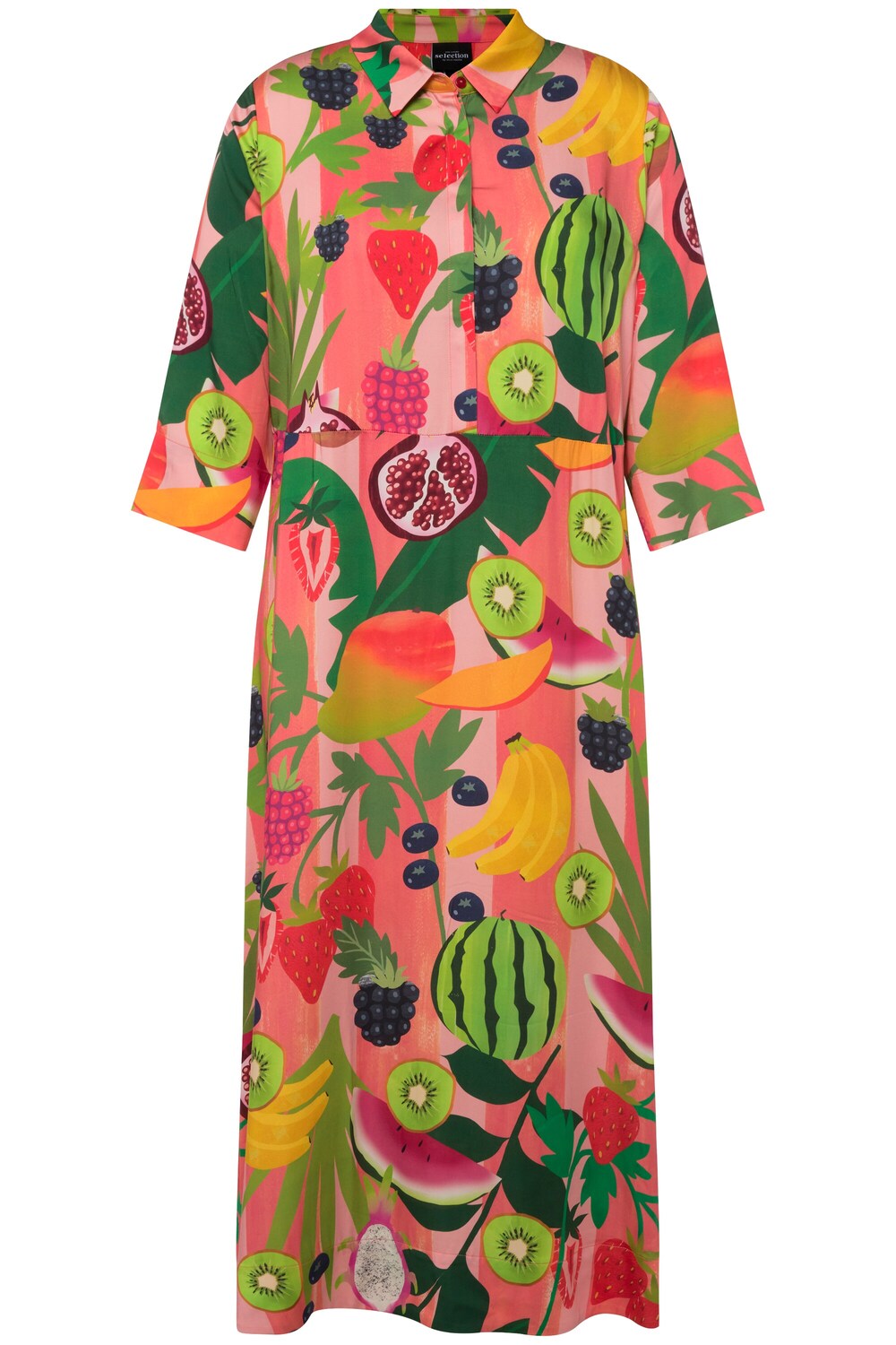 Рубашка-платье Ulla Popken, смешанные цвета