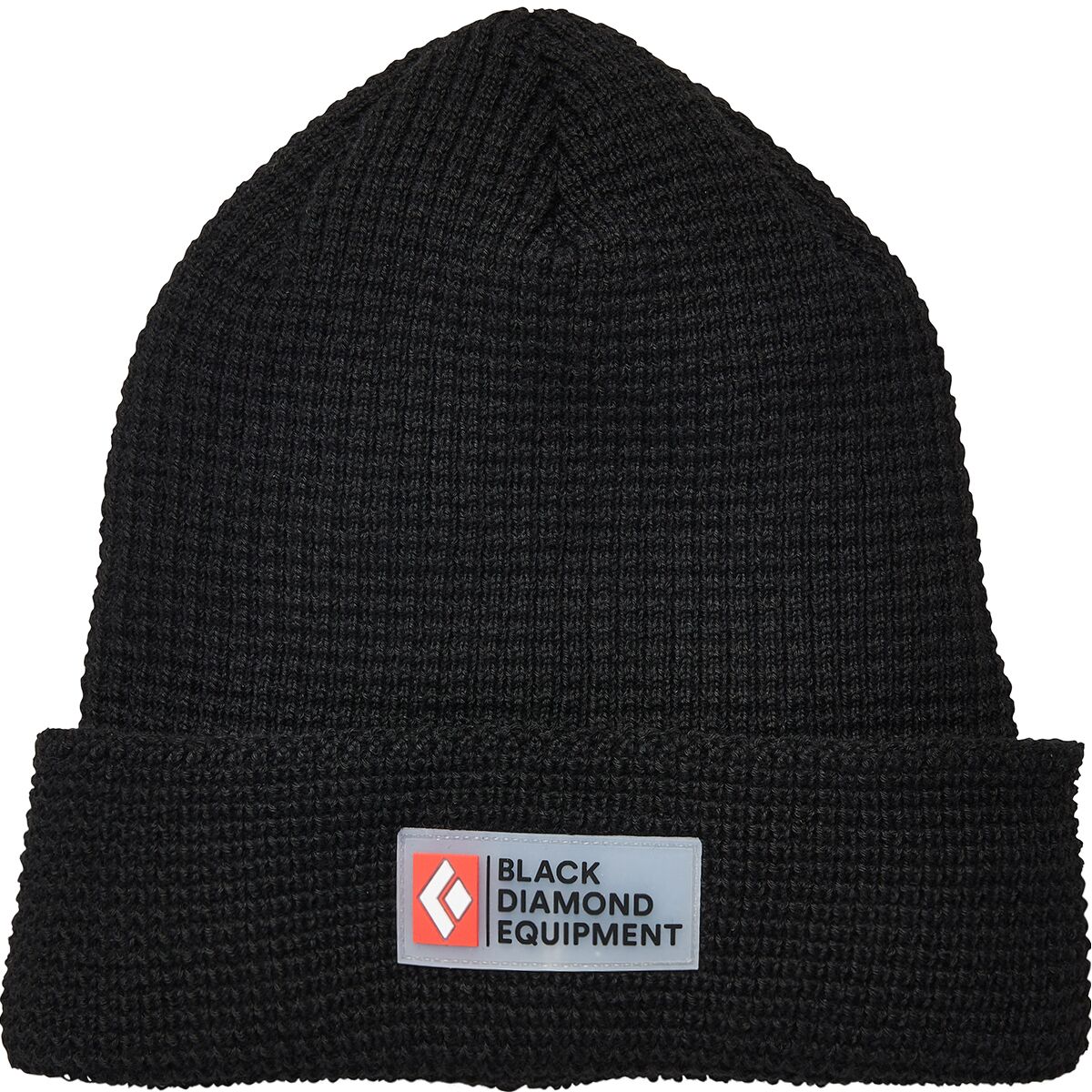 Двойная вафельная шапка Black Diamond, черный шапка black diamond черный