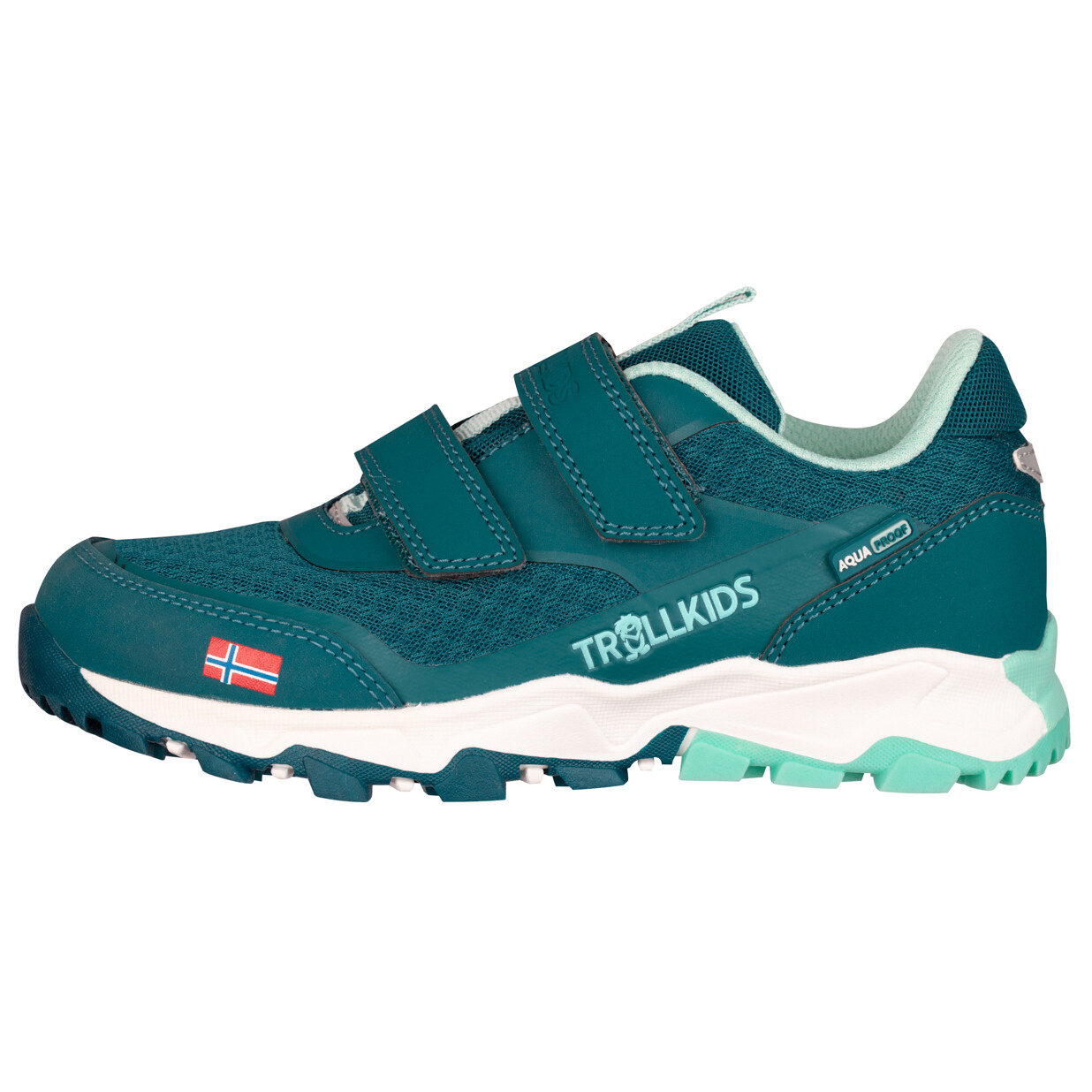 

Мультиспортивная обувь Trollkids Kid's Preikestolen Hiker, цвет Teal