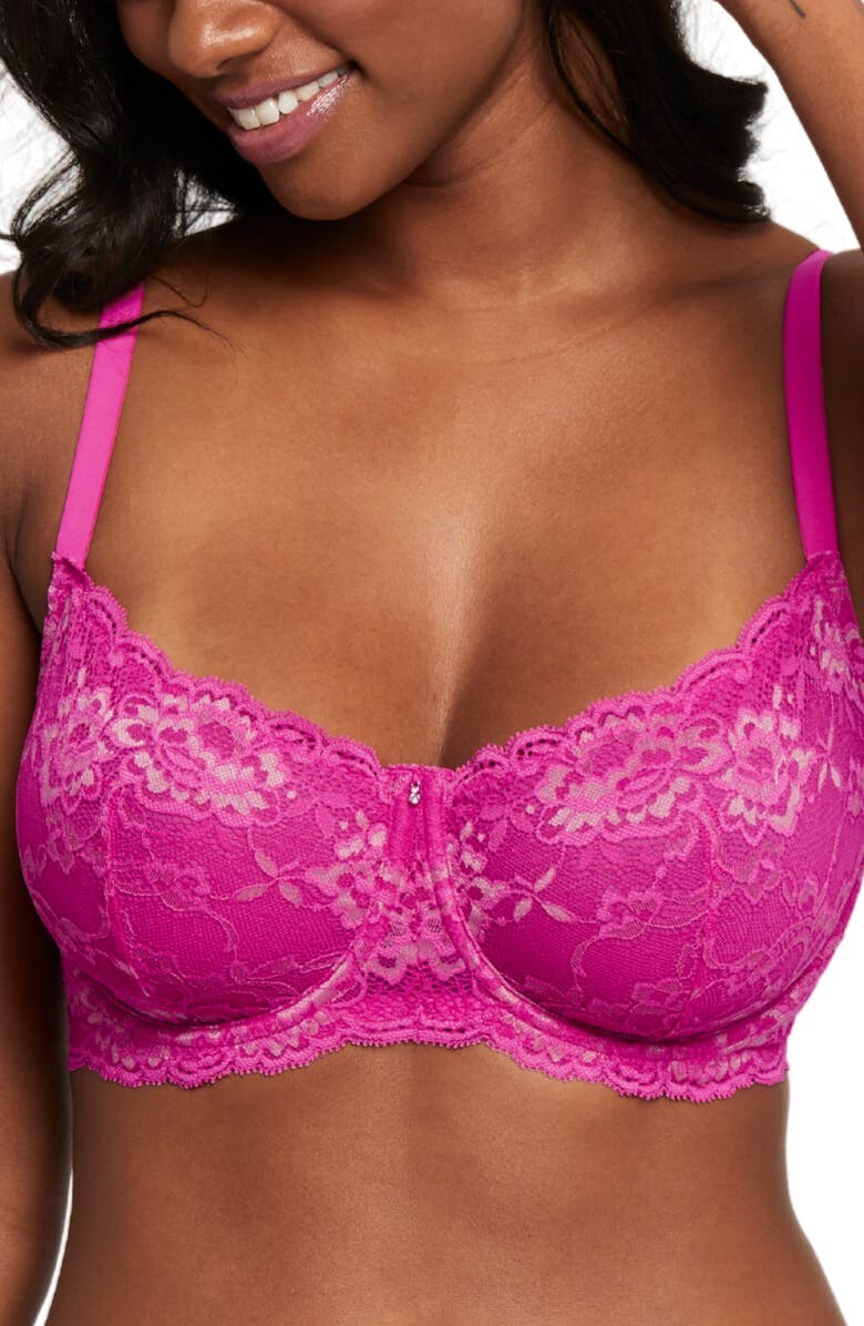 

Кружевной полупрозрачный бюстгальтер на косточках Flirt MONTELLE INTIMATES