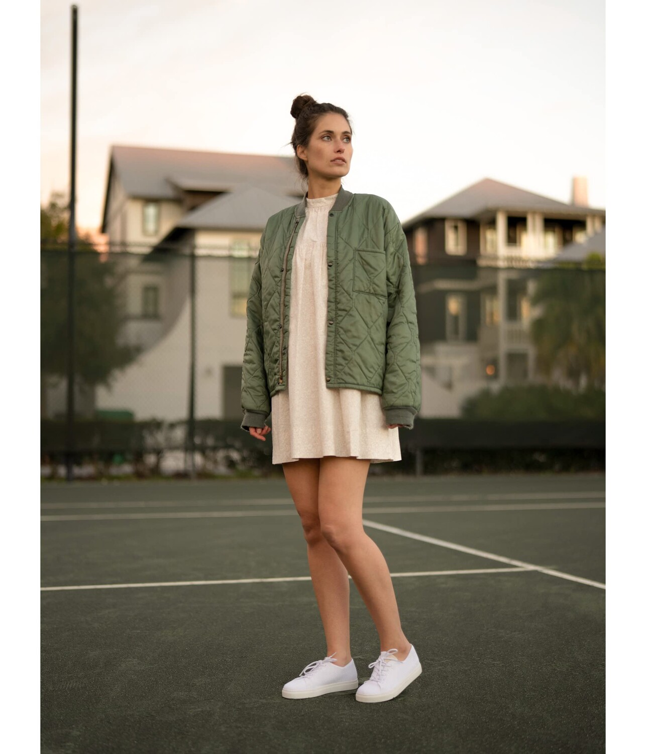 

Кроссовки Nisolo Eco-Knit Sneaker, белый