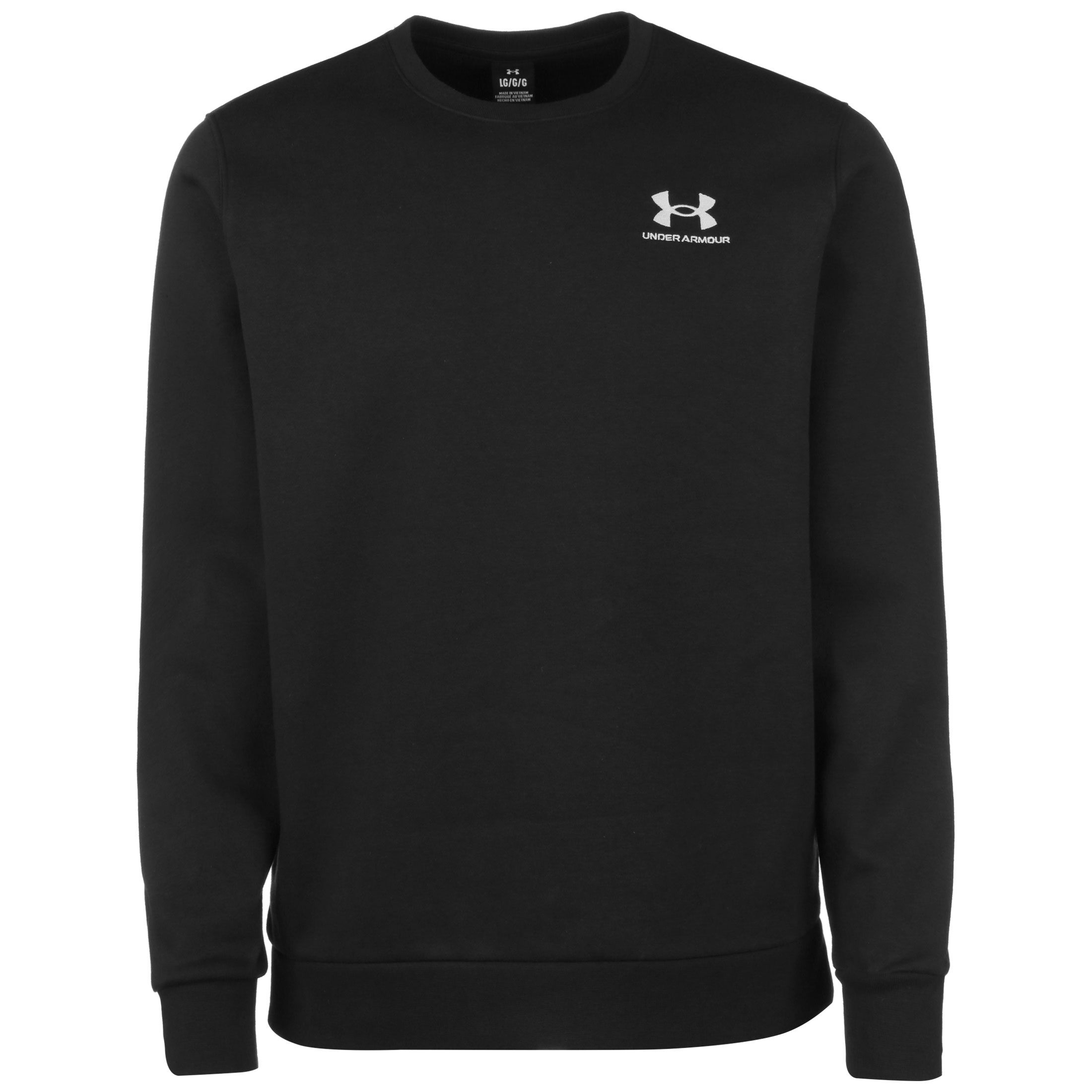 

Рубашка Under Armour Trainingspullover Essential Fleece Crew, черный