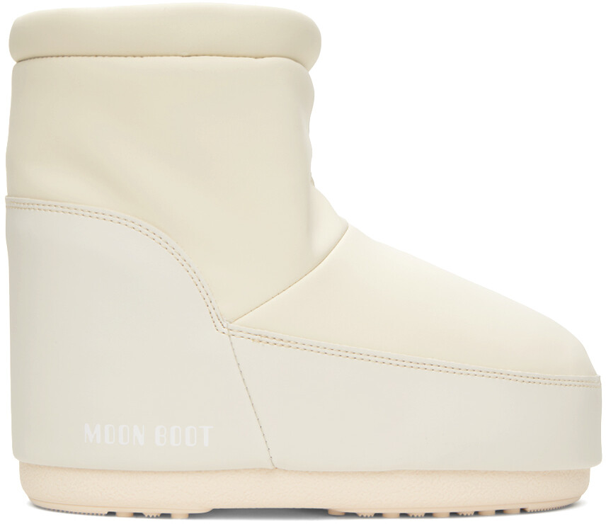 

Кремового цвета Icon Low Nolace Сапоги Moon Boot