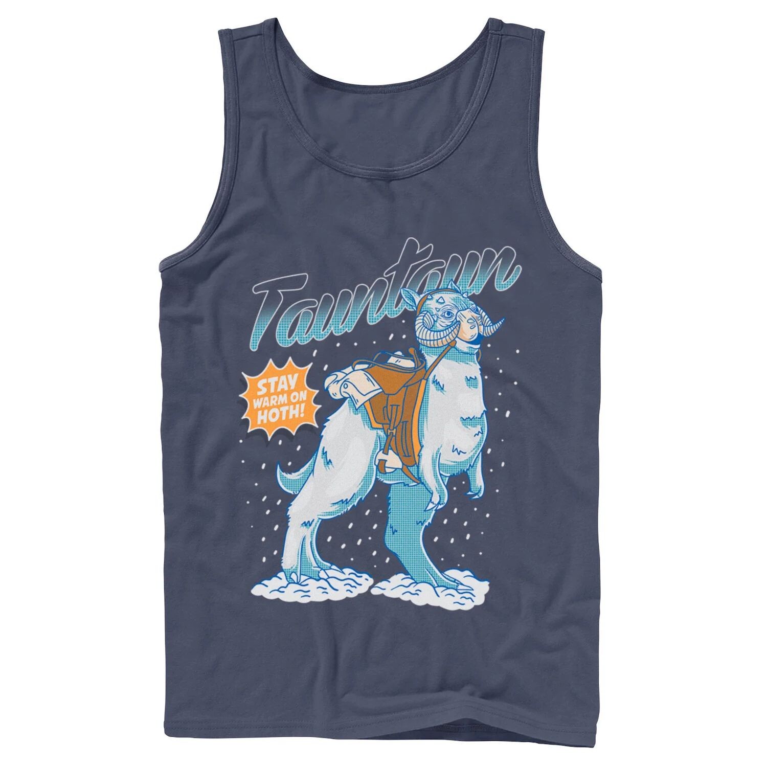 

Мужская майка с портретом из комиксов «Звездные войны» Tauntaun Stay Warm On Hoth Comic Licensed Character