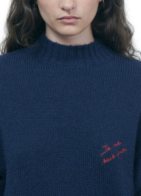 

Свитер Вивьен "je ne sais quoi" Maison Labiche, синий