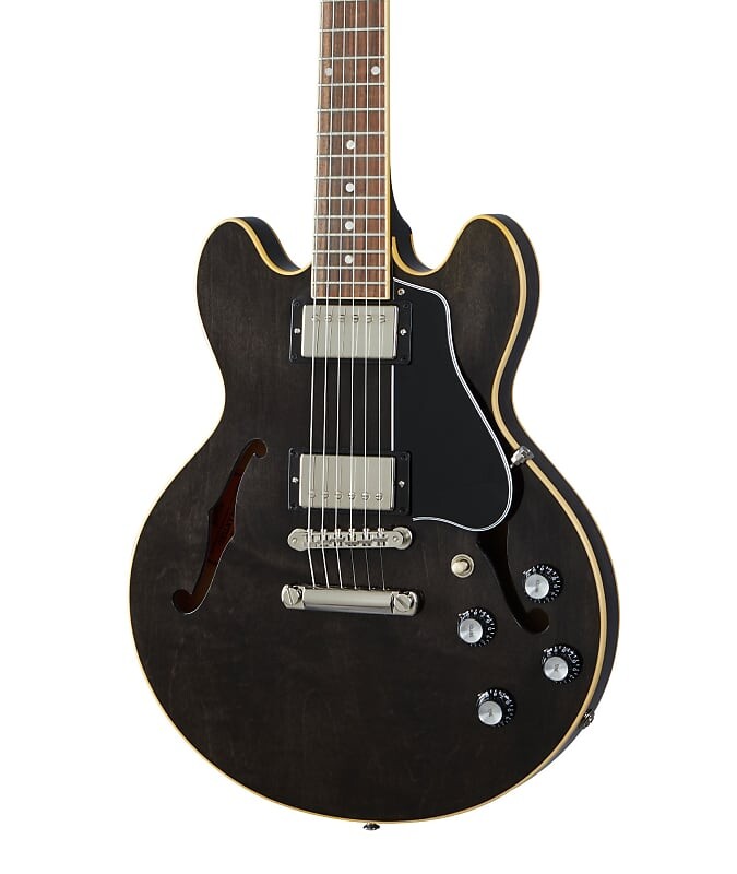 

Электрогитара Gibson ES-339 Semi Hollow Electric Guitar in Transparent Ebony